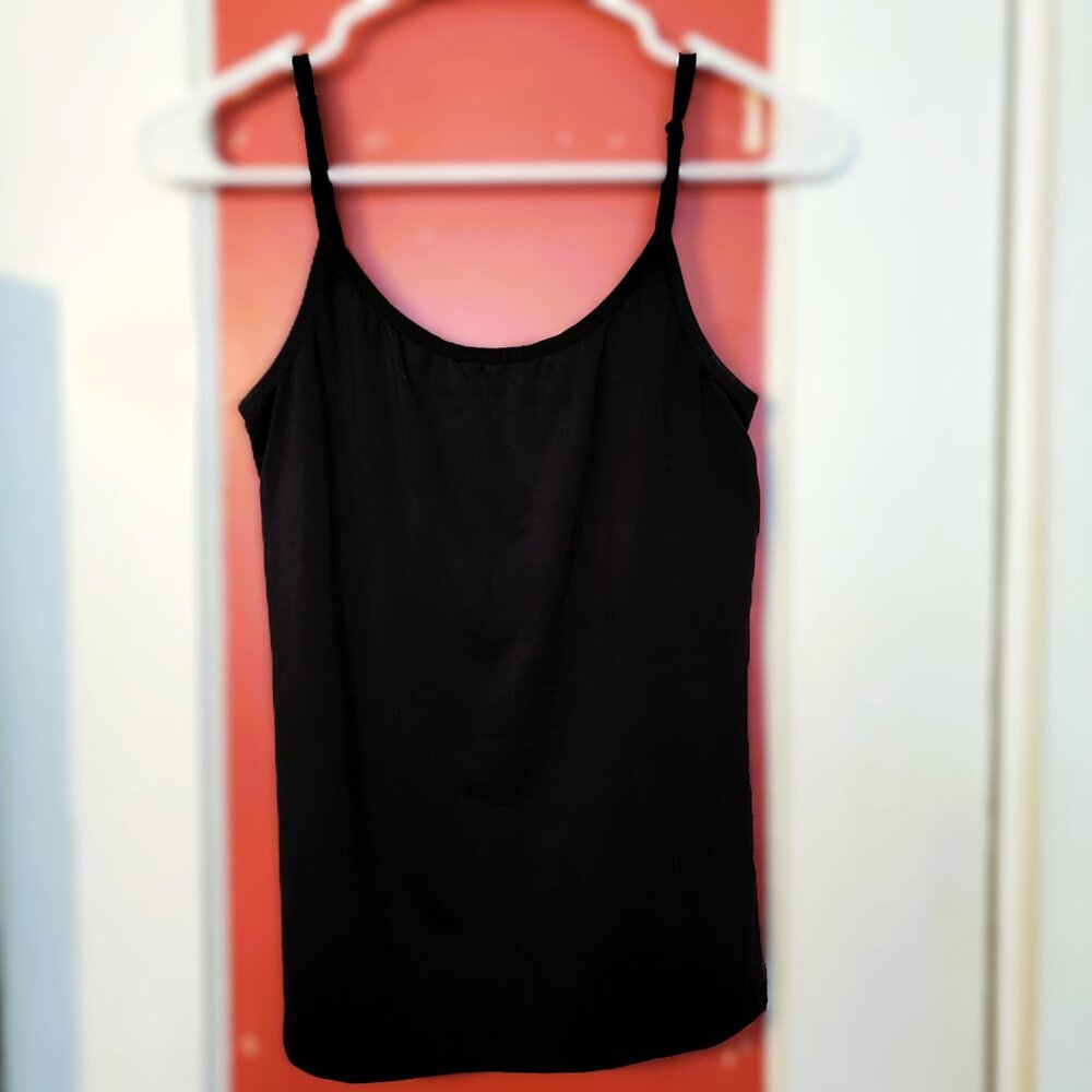 Magellan's Travel-savvy camisole tank top hidden Security Pocket Shelf Bra